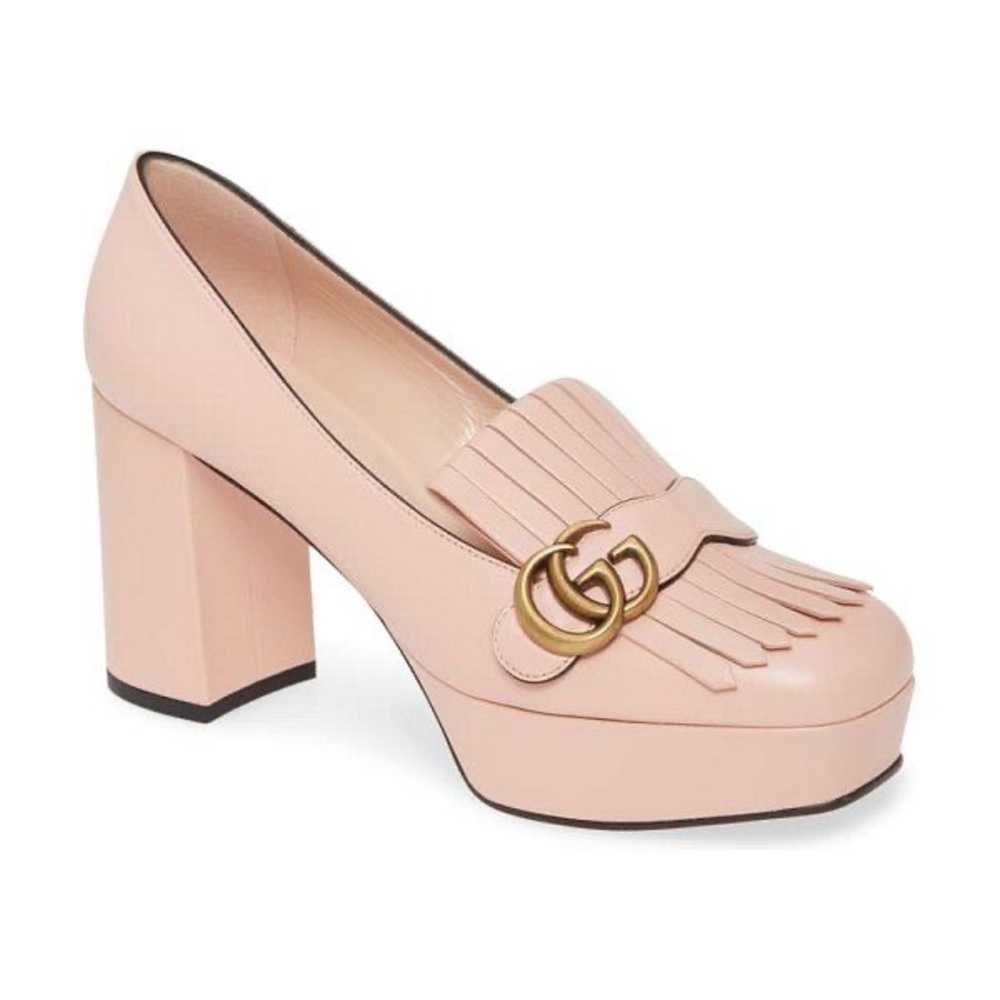Gucci Kiltie Fringe Platform Pump